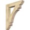 Ekena Millwork Merced Slat Rough Sawn Bracket, Douglas Fir, 6"W x 36"D x 44"H BKT06X36X44MRC06RDF - alternate 1